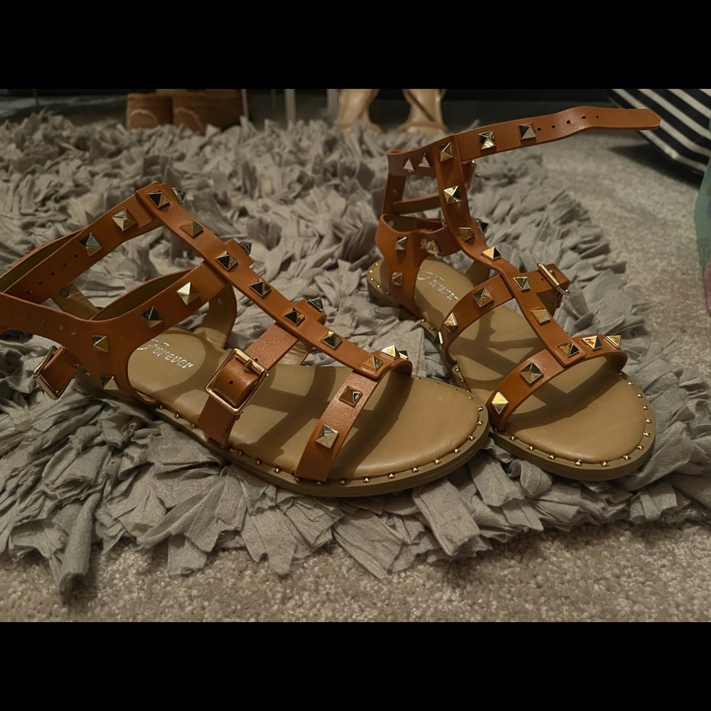 Studded sandals